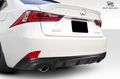 Duraflex - Lexus IS AM Design Duraflex Rear Bumper Lip Body Kit 112769 - Image 2