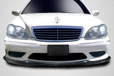 Mercedes S Class Sport Carbon Fiber Front Bumper Lip Body Kit!!! 113438