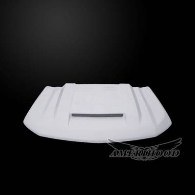 AmeriHood Fiberglass - Chevrolet Silverado 1500 ZL1 AmeriHood Ram Air Hood CS19AHBFTFHW - Image 2