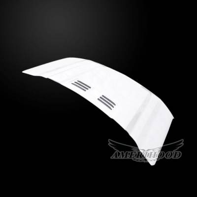 AmeriHood Fiberglass - Chevrolet Silverado 1500 ZL1 AmeriHood Ram Air Hood CS19AHBFTFHW - Image 5