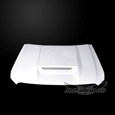 AmeriHood Fiberglass - GMC Sierra 1500 Type-RS AmeriHood Body Kit- Ram Air Hood GS19AHRSSFHW - Image 2