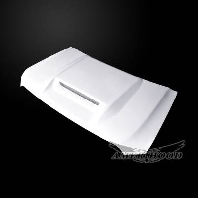 AmeriHood Fiberglass - GMC Sierra 1500 Type-RS AmeriHood Body Kit- Ram Air Hood GS19AHRSSFHW - Image 4