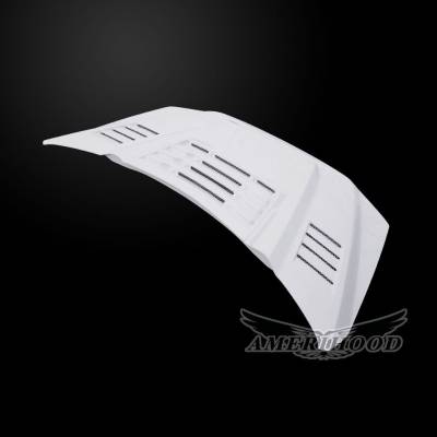 AmeriHood Fiberglass - Ford F-350 RIP AmeriHood Body Kit- Ram Air Hood F3517AHRIPFHW - Image 4